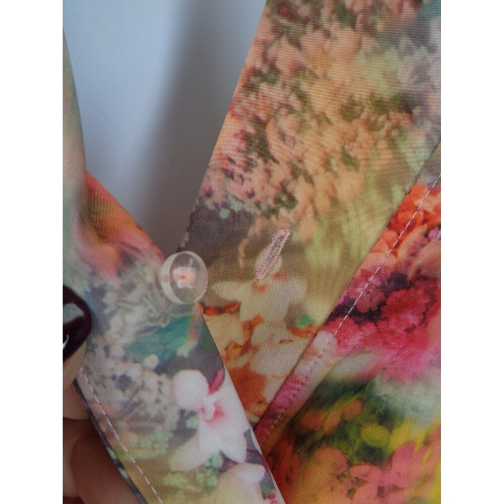 Athleta Floral Marlow Romper Renewed Bloom Pink Size Small - Picture 16 of 16